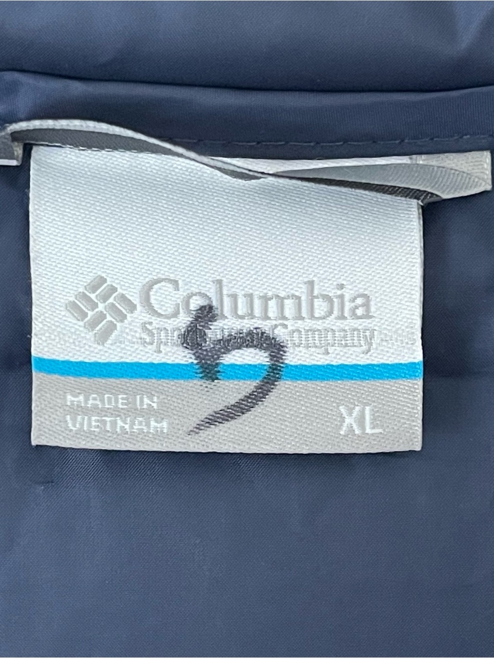 Columbia Women's Lake 22 Down Long Hooded Jacket Size XL Dark Blue - Picture 8 of 9